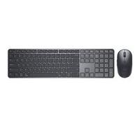 Dell Pro 7 KM726 - Ensemble clavier et souris - Mince - sans fil - 2.4 GHz, Bluetooth 6.0 - QWERTY - R.-U. - graphite
