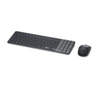 Dell Pro 7 KM746 - Ensemble clavier et souris - rechargeable - compact - sans fil - 2.4 GHz, Bluetooth - AZERTY - Français - noir - avec 3 years NBD Advance Exchange