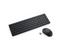 Dell Pro Compact Silent Keyboard and Mouse - KM555 - Ensemble clavier et souris - sans fil - 2.4 GHz, Bluetooth 5.1 - AZERTY - Français - noir - avec 3 years NBD Advance Exchange