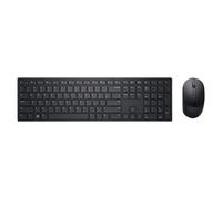 Dell Pro Keyboard and Mouse KM5221W - Ensemble clavier et souris - sans fil - 2.4 GHz - AZERTY - Belge - noir - avec 3 years NBD Advance Exchange - pour Latitude 5520