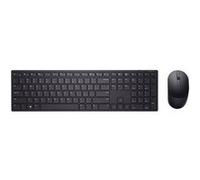 Dell Pro KM5221W - Ensemble clavier et souris - sans fil - 2.4 GHz - QWERTY - Italien - noir - avec 3 years NBD Advance Exchange - pour Latitude 9520; OptiPlex 3090; Vostro 15 3510, 3681, 3888 G