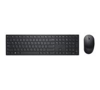 Dell Pro KM5221W - Ensemble clavier et souris - sans fil - 2.4 GHz - QWERTY - Italien - noir - avec 3 years NBD Advance Exchange - pour Latitude 9520; OptiPlex 3090; Vostro 15 3510, 3681, 3888 G