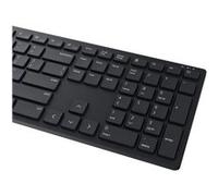 Dell Pro KM5221W - Ensemble clavier et souris - sans fil - 2.4 GHz - QWERTY - R.-U. - noir - avec 3 years NBD Advance Exchange G