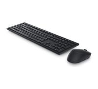 Dell Pro KM5221W - Ensemble clavier et souris - sans fil - 2.4 GHz - QWERTZ - Tchèque/Slovaque - noir - avec 3 years NBD Advance Exchange