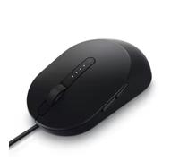 Dell Pro MS3220 Souris laser filaire Souris laser USB 2.0 filaire à 5 boutons, avec résolution réglable jusqu'à 3 200 dpi, destinée aux environnements