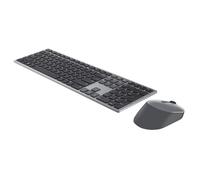 Dell Pro Plus Keyboard and Mouse KM7321W - Ensemble clavier et souris - sans fil - 2.4 GHz, Bluetooth 5.0 - AZERTY - Belge - gris titan - avec 3 years NBD Advance Exchange - pour Latitude 5520
