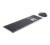 Dell Pro Plus Keyboard and Mouse KM7321W - Ensemble clavier et souris - sans fil - 2.4 GHz, Bluetooth 5.0 - QWERTY - International US - gris titan - avec 3 years NBD Advance Exchange G