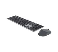 Dell Pro Plus Keyboard and Mouse KM7321W - Ensemble clavier et souris - sans fil - 2.4 GHz, Bluetooth 5.0 - QWERTY - Italien - gris titan - avec 3 years NBD Advance Exchange - pour Latitude 9420...