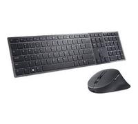 Dell Pro Premium Collaboration KM900 - Ensemble clavier et souris - collaboration - rétroéclairé - sans fil - 2.4 GHz, Bluetooth 5.1 - QWERTY - International US - graphite - avec 3 years NBD Advance E