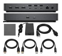 Dell Pro Thunderbolt 5 Smart Dock SD25TB5 - Station d'accueil USB-C 300 W + câble HDMI + câble DisplayPort 2.1 + chiffon de nettoyage, support multi-moniteurs, données et charge haute vitesse, noir