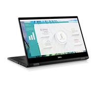 Dell RP13P Ultrabook 13,3" Noir (Intel Core i7, 16 Go de RAM, 256 Go, HD Graphics 620, Windows 10 Pro) Clavier AZERTY français