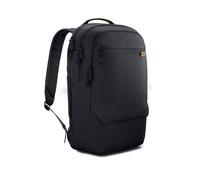 DELL Sac à dos CP7625 16" Noir : Tissu & Polyester recyclé, compartiment tablette, 23L, 299.7x180.3x439.4mm, résistant eau/impacts/rayures, 930g