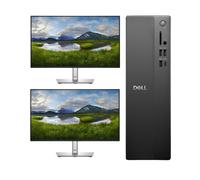 DELL Slim ECS1250 avec Double Moniteur DELL 24" Bundle