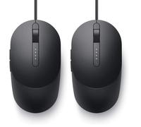 Dell Souris Filaire Laser MS3220 - Noir (Lot de 2)