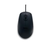 DELL Souris Optique USB MS111 Noir, 1000 DPI, 3 Boutons, Molette Verticale, Ambidextre, Longueur Câble 1.8m, Plug & Play, Compatibilité étendue