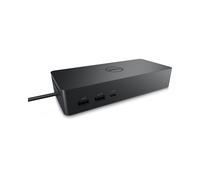 DELL UD22 Station d'accueil universelle Thunderbolt, 4x USB 3.2 Gen 2 Type-A, 2x USB 3.2 Gen 2 Type-C, HDMI 2.0, 2x DisplayPort 1.4, USB Power Delivery 96W, Ethernet RJ-45, Compatible Windows/macOS/Li