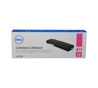 Dell Cartouche de toner V4TG6 pour C2660dn – Magenta