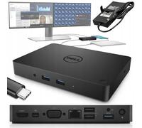 Dell WD15 Dock 452-BCCW, Wired, USB 3.2 Gen, JP3KP (452-BCCW, Wired, USB 3.2 Gen 1 (3.1 Gen 1) Type-C, 10,100,1000 Mbit/s, Black, Kensington, 180 W)