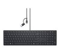 Clavier filaire de collaboration Dell Pro - KB525C - États-Unis international (QWERTY)