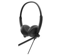DELL WH125, Avec fil, Appels/Musique, 20 - 20000 Hz, 125 g, Casque, Noir WH125-DWW