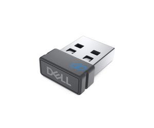DELL WR221 Récepteur USB Universal Pairing 2.4 GHz, compatible claviers et souris Dell MS3320W, MS5120W, MS5320W, KM7120W, KM636, WM126, KM717, WM527, WM514, WM326, WK717, KM714, gris/titane, 14.2x19.