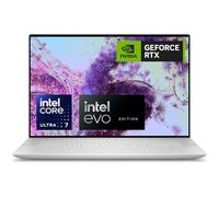 Dell XPS 16 (9640) Ordinateur Portable 16'' écran FHD+ 120Hz Infinity Edge, Intel Core Ultra 7 155H, NVIDIA Geforce RTX 4050, 16GB RAM, 1TB SSD, Windows 11 Pro, Clavier AZERTY Rétroéclairé, Platinium