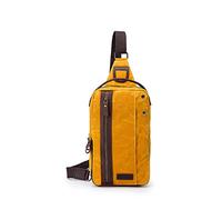 Della Q Mini Messenger Bag, Sac Bandoulière Petit, Mustard, Taille unique