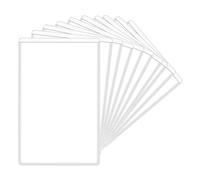 delle carte commerciali, maniche per carte commerciali, 10 cartes di previdenza sociale PVC Maniche protettrici - Copertine protettive sottili resistenti all'acqua per uomini adolescenti