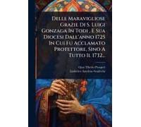 Delle Maravigliose Grazie Di S. Luigi Gonzaga In Todi, E Sua Diocesi Dall'anno 1725 In Cui Fu Acclamato Protettore, Sino A Tutto Il 1732...