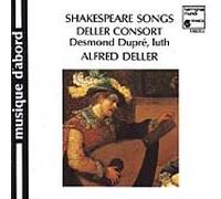 Deller,Alfred - Shakespeare Songs [Import]