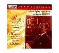 Jean-Sébastien Bach Cantates Bwv 170 Et 54 Et Agnus Dei De La Messe En Si Gf Haendel Airs De Jephtée Théodora Et Orlando Avec The Deller Consort Et Gustav Leonhardt Et Nikolaus Harnoncourt