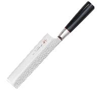 Dellinger Japan Nakiri Knife 170mm Suncraft Senzo Classic Damascus VG10