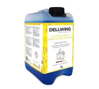 Dellwing Nettoyant dentaire concentré 5 L pour appareils à ultrasons, nettoyant pour prothèses dentaires, appareils dentaires, appareils dentaires, fabriqué en Allemagne