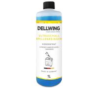 Dellwing Nettoyant pour lunettes 1 l Concentré pour appareils à ultrasons, nettoyant pour lunettes, fabriqué en Allemagne