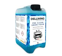 Dellwing Pre Clean Snow Foam Pastèque 5 l, pré nettoyant voiture concentré pH neutre, mousse active pour prélavage et entretien extérieur, fabriqué en Allemagne
