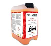 Dellwing Shampoing auto concentré 5 l, | formule à mousse active pour lavage et entretien extérieur du véhicule, fabriqué en Allemagne