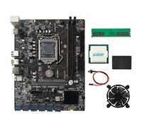 Dellx 50C BTC +G3920 or G3930 CPU CPU+Fan+DDR4 4GB 2666Mhz RAM+128G SSD+Cable 12XPCIE to USB3.0 Graphics Card Slot