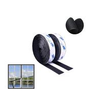 dellyy Bande Agrippantes Adhésives, 5m*2cm Bande Agrippantes Adhésives Moustiquaire, Bande Agrippantes Adhésives Double Face pour Écrans, Sols et Murs