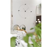 Delmori horloge murale nomon Blanc/Chrom - 8436573813006