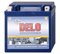 DELO batterie au gel, rempliée et fermée