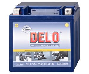 Delo Batterie Au Gel, Rempliée Et Fermée YTX14-BS 12V/14AH SAE205A