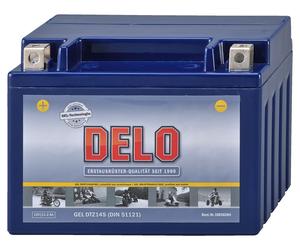 Delo Batterie Au Gel, Rempliée Et Fermée YTZ14S 12V/11,2AH SAE170A
