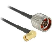 DeLOCK 0.3m, N/RP-SMA, 0.3 m, RG-174, RP-SMA, Noir