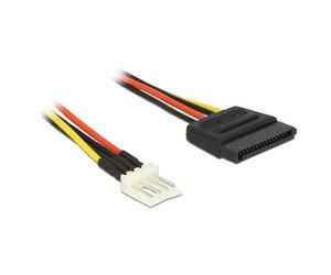 DeLOCK 0.4m SATA 15p / 4p 0,4 m