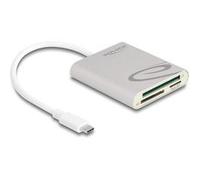 DELOCK Card Reader USB Type-CÖ für Compact Flash, SD