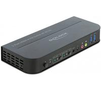 Delock 11481 Switch HDMI HDMI commande gestuelle, souris, clavier, télécommande 3840 x 2160 Pixel