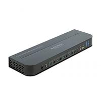 DeLOCK 11483 commutateur écran, Clavier et Souris Noir