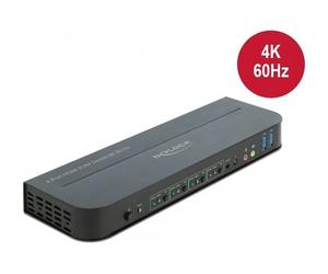 DeLock 11483 DeLOCK 4K 60Hz HDMI/USB KVM-Switch