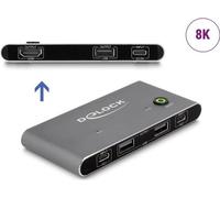 Delock 11486 - Commutateur KVM 2 ports HDMI - commutateur KVM - 2 ports