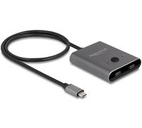 Delock 11500 Inverseur USB-C® (USB 3.2 Gen 2) gris